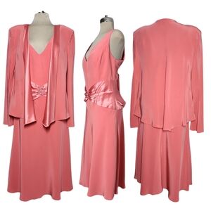 MONTAGE OCCASIONS  Luxury Pink  Formal dress with Jacket  Size 14
